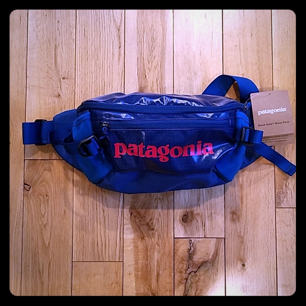 NWT Patagonia Black Hole Waistpack 2L - Balkan Blu